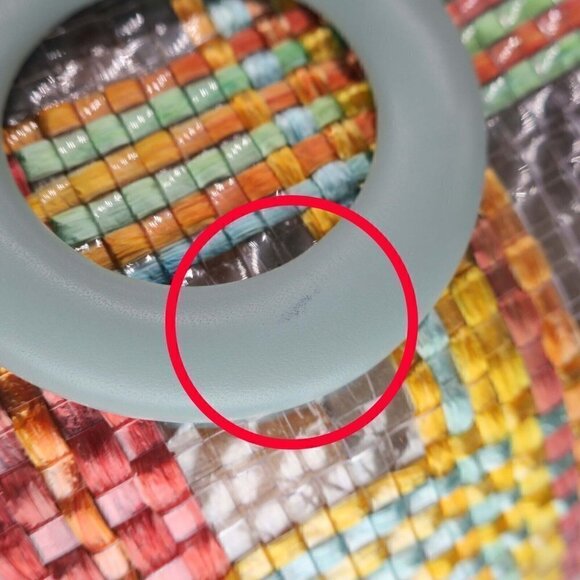 BOYY Bag x M'O Moda Operandi Raffia Woven Bucket Tote Artsy Purse Rare Find! - Picture 10 of 13